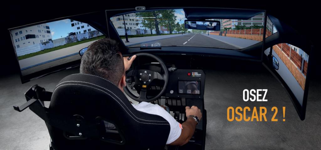 Simulateur de conduite OSCAR 2 chez Initiative Permis !